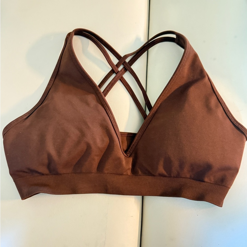 Brown Women's alphalete Bralette